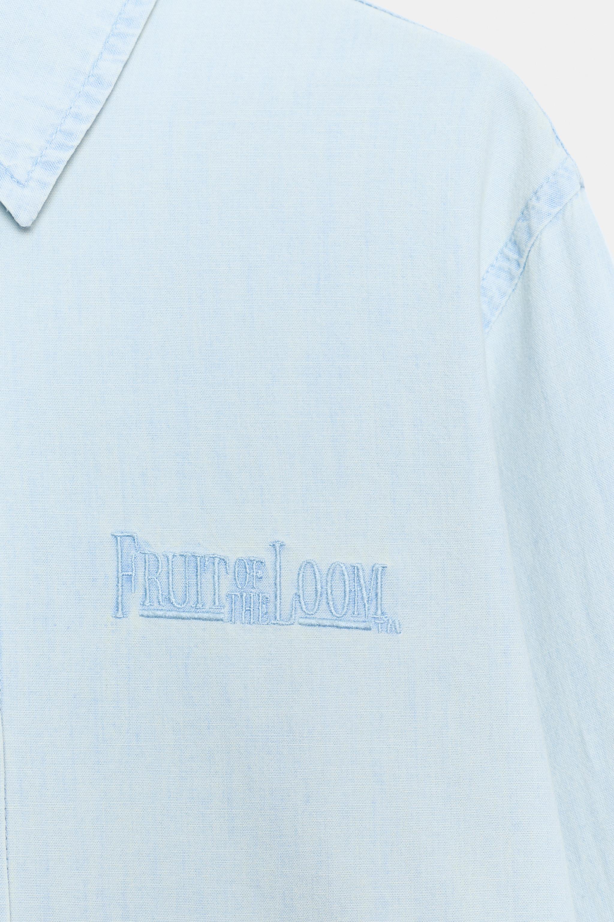 CHEMISE EN DENIM FRUIT OF THE LOOM™